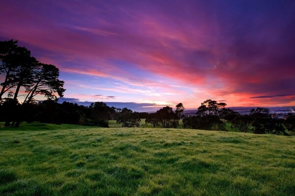 Superbes couchers de soleil les plus beaux espaces pittoresques