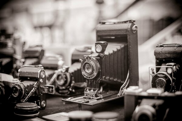 Vintage classic retro camera