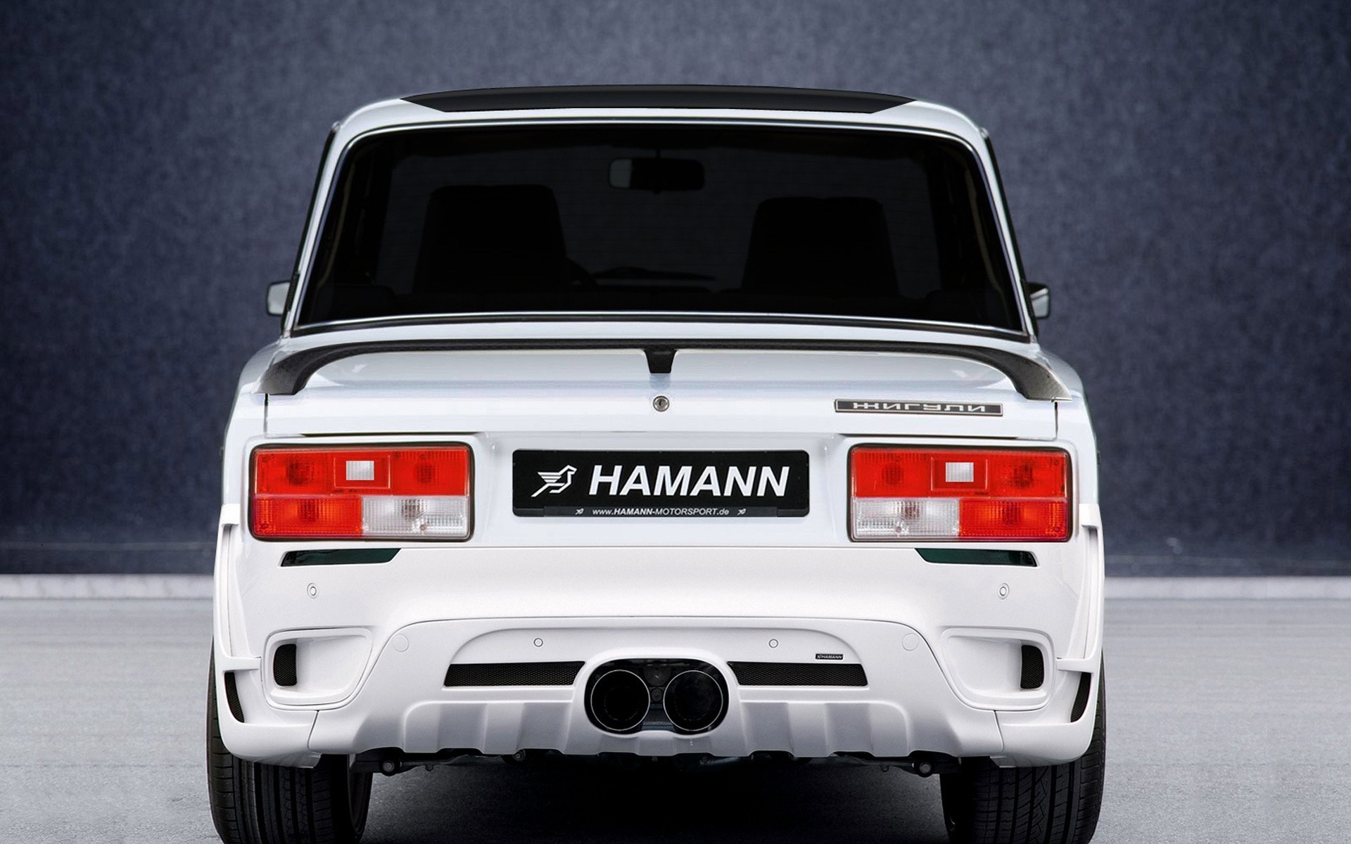 hamann bianco lada indietro