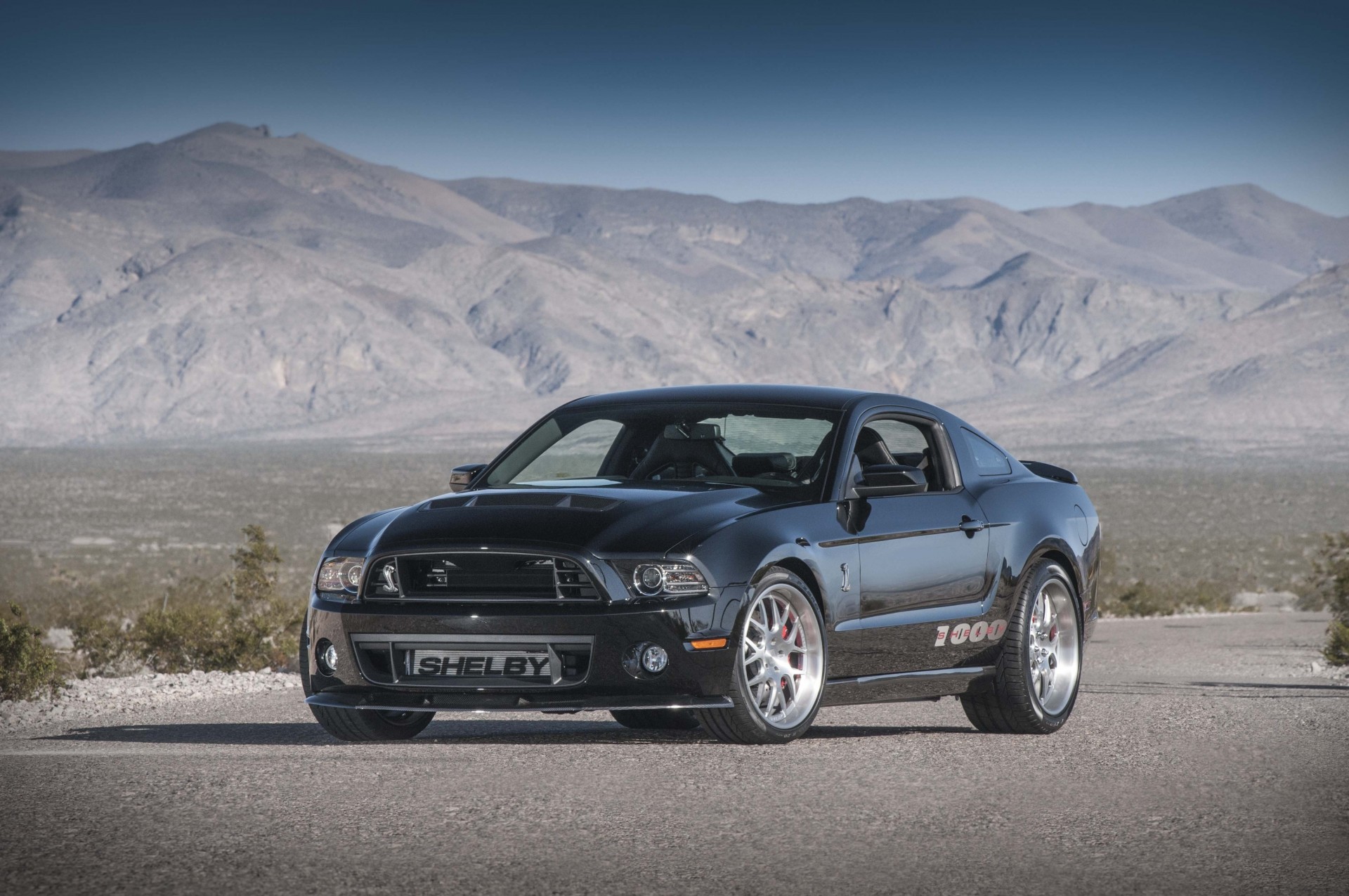 1000 ford mustang coche negro coche del músculo shelby