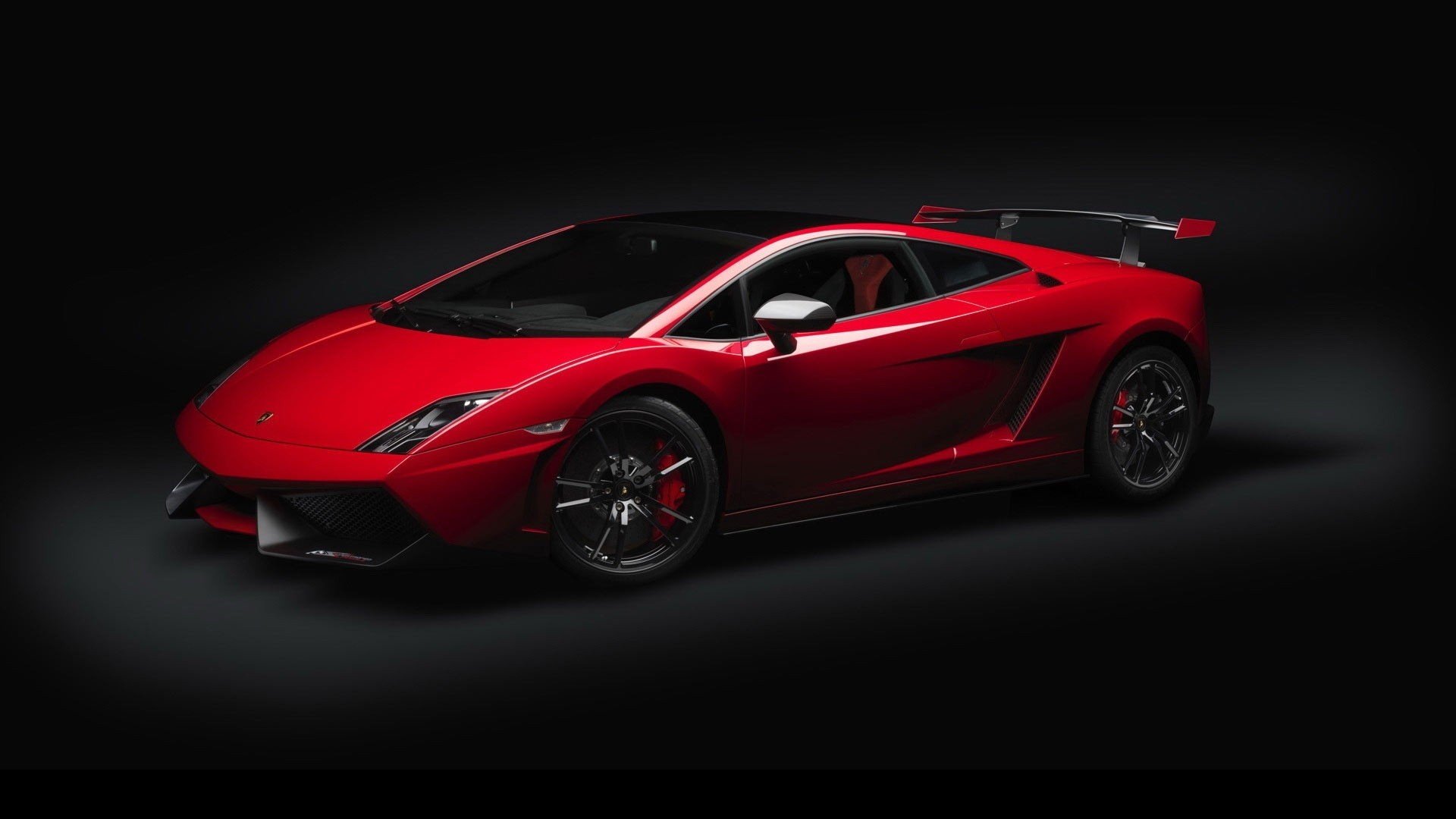 ports car lamborghini red