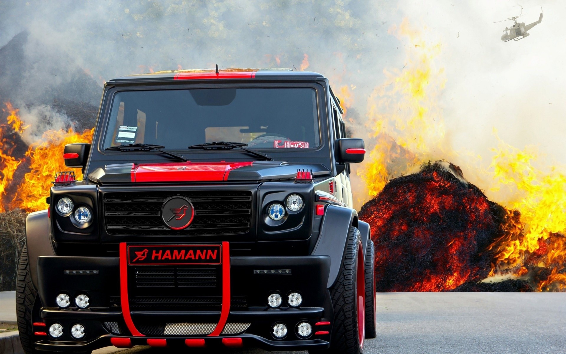 tuning mercedes g55 amg hamann riparazione