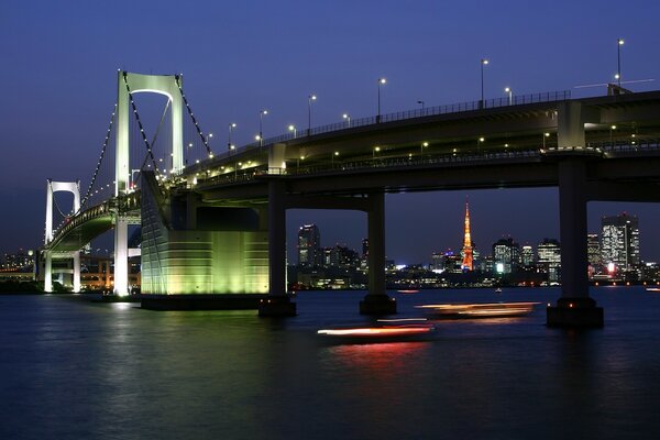 Most Na rzece Japonia