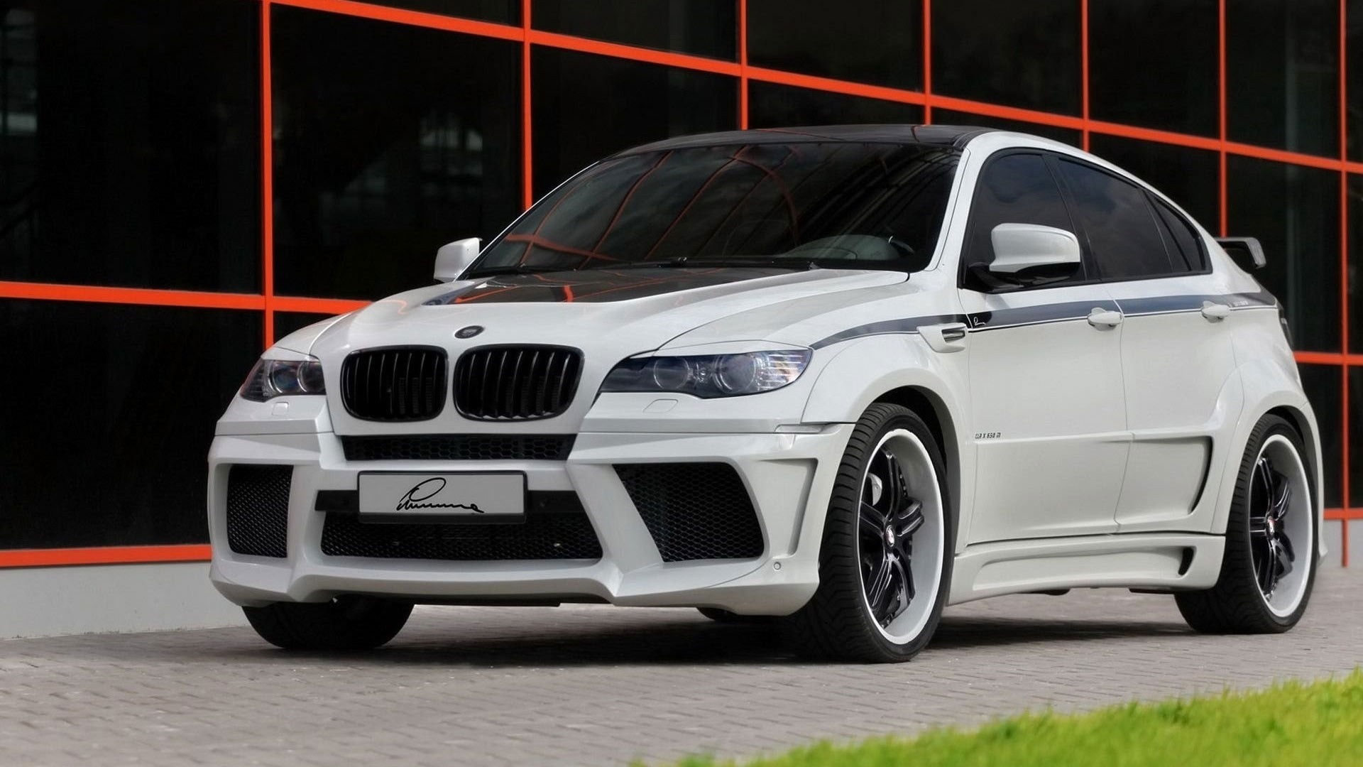 bmw x6 bmw blanc crossover