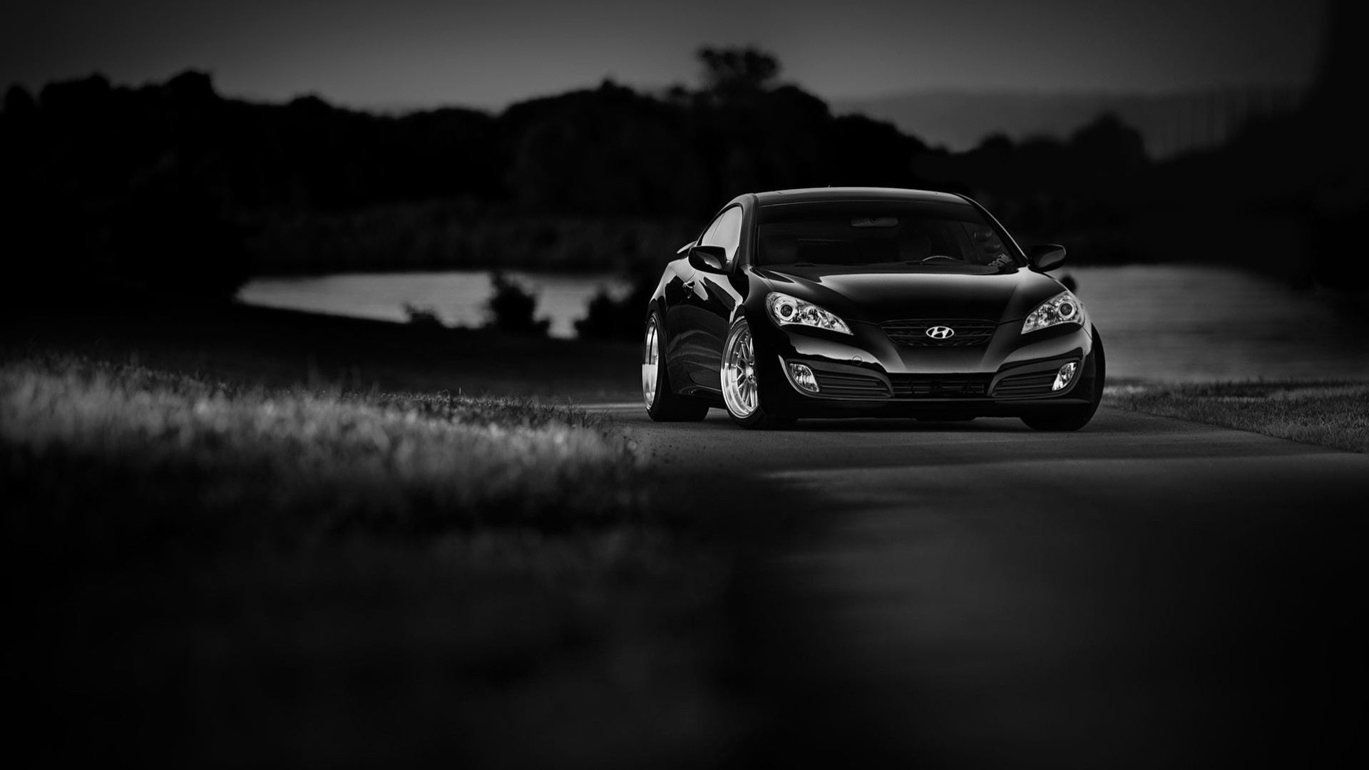 coupé sportiva nero hyundai hyundai genesis genesis