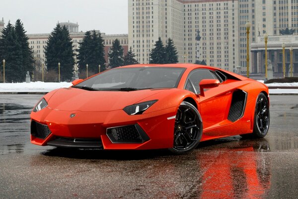 Lamborghini of 2013 - as if painted