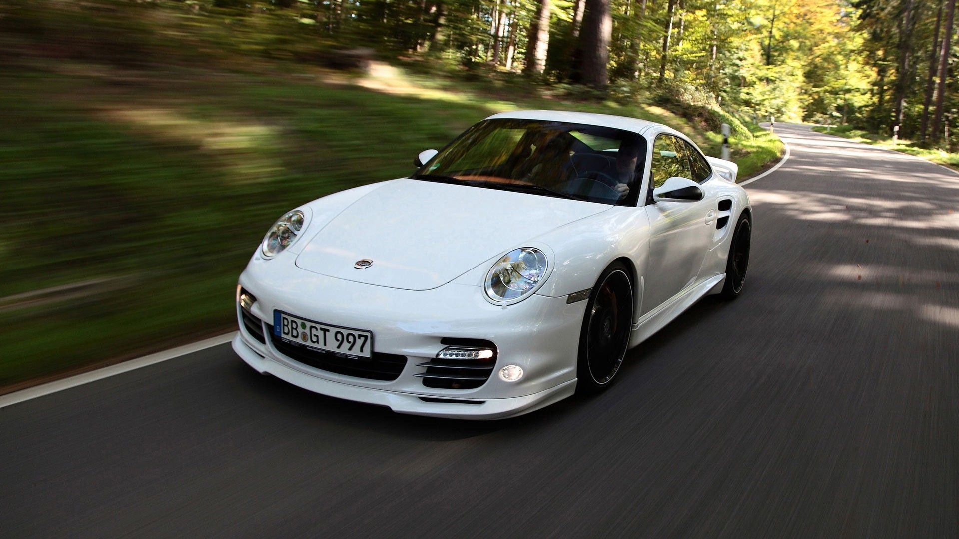 911 porsche turbo porsche coupé auto sportiva bianco