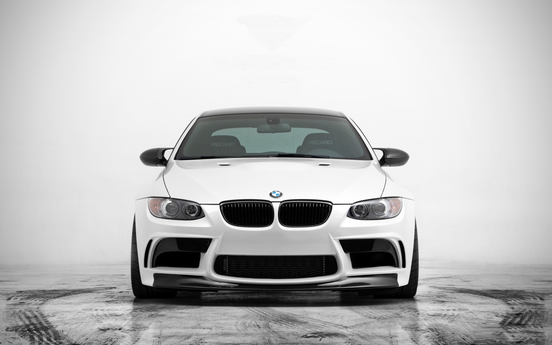 gts5 bmw e92 bianco m3 anteriore