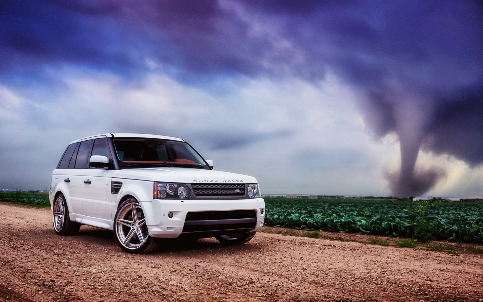 renge rover land rover bianco asiatica sport