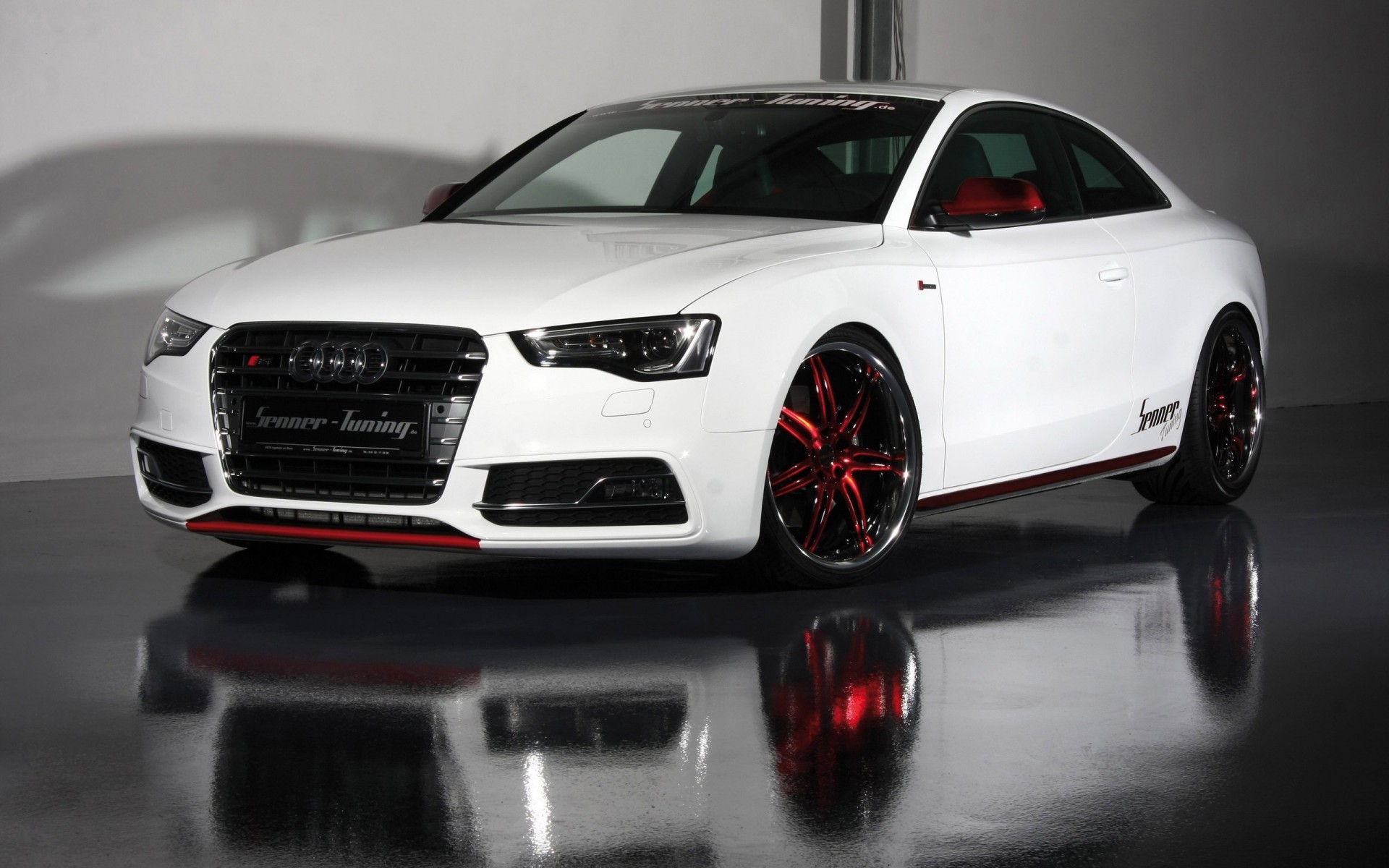 5 sex white coupe audi c5 senner tuning