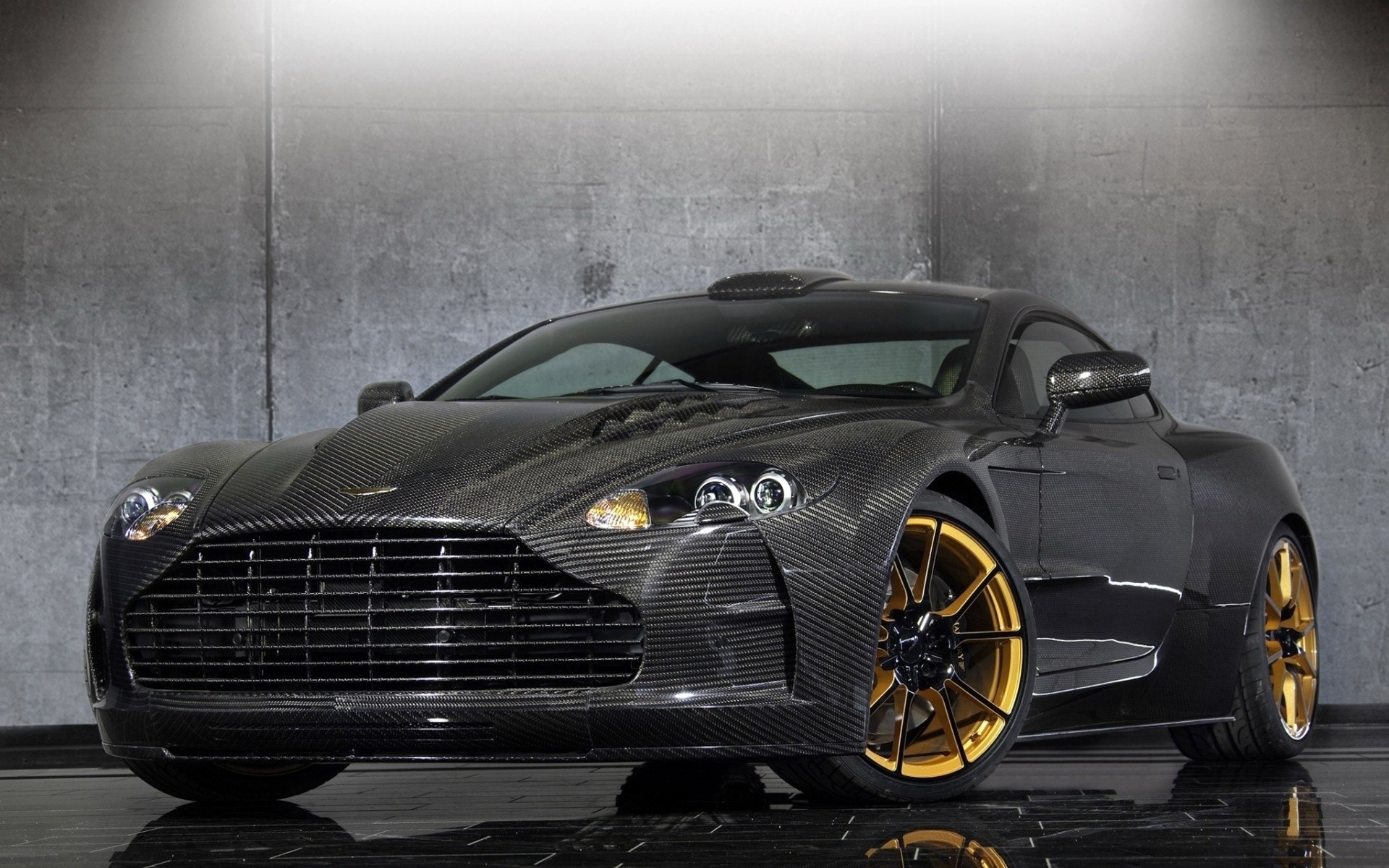 mansory db9 aston martin supercar front