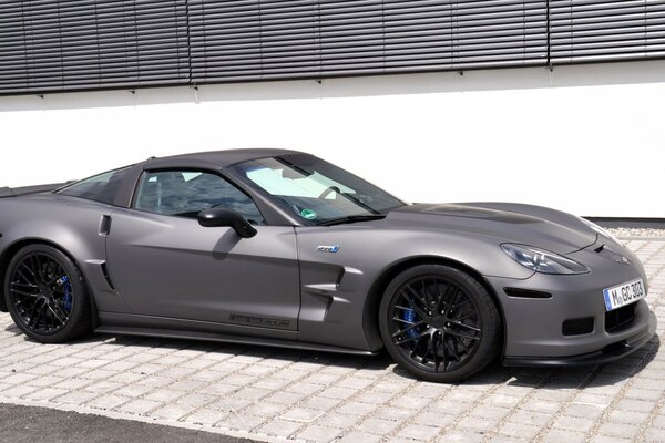 Voiture de sport noir photo