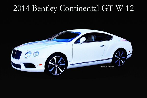 Bianco Bently Continental GT W 12