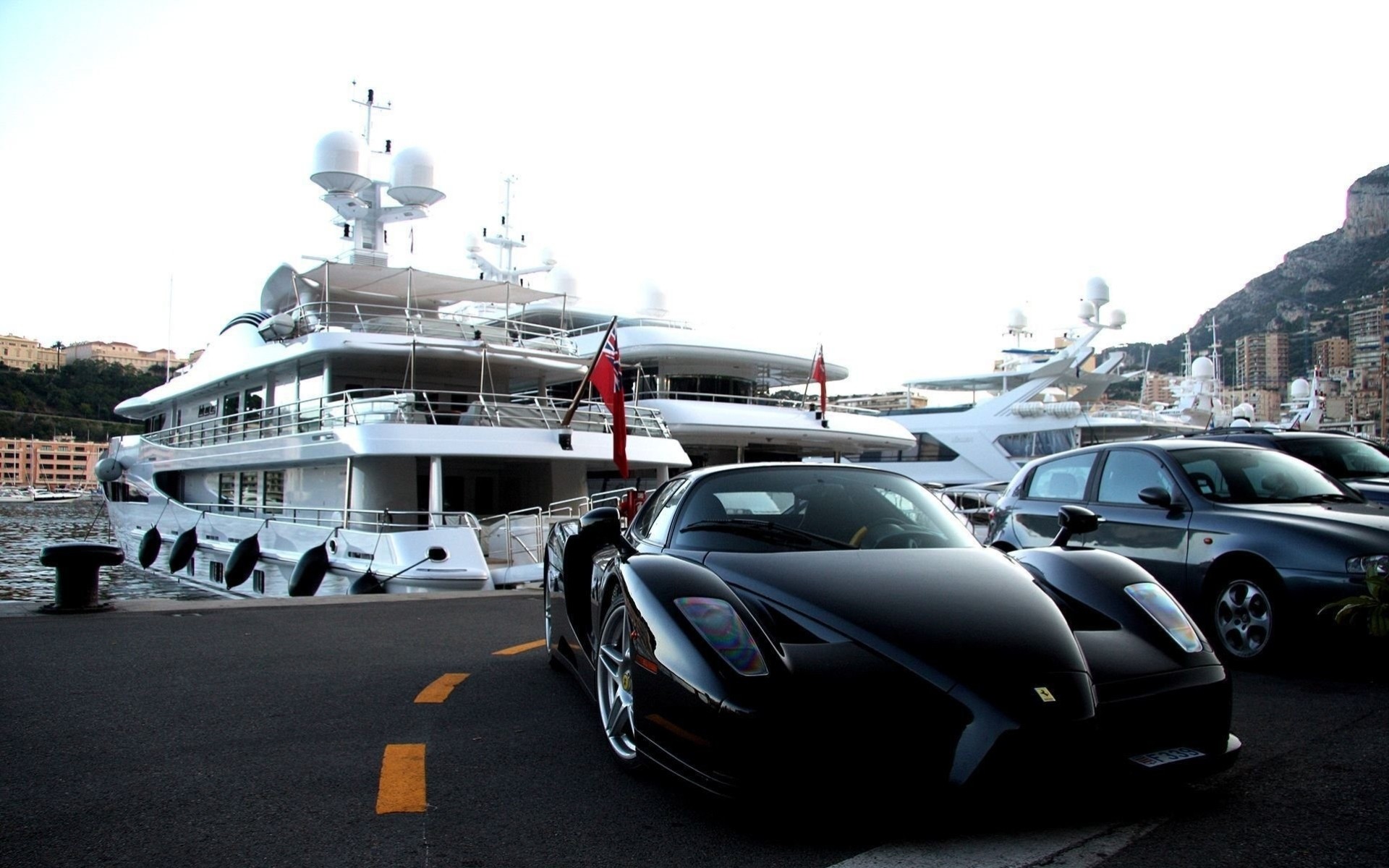 enzo ferrari bateaux route ferrari enzo voiture de sport marine voitures