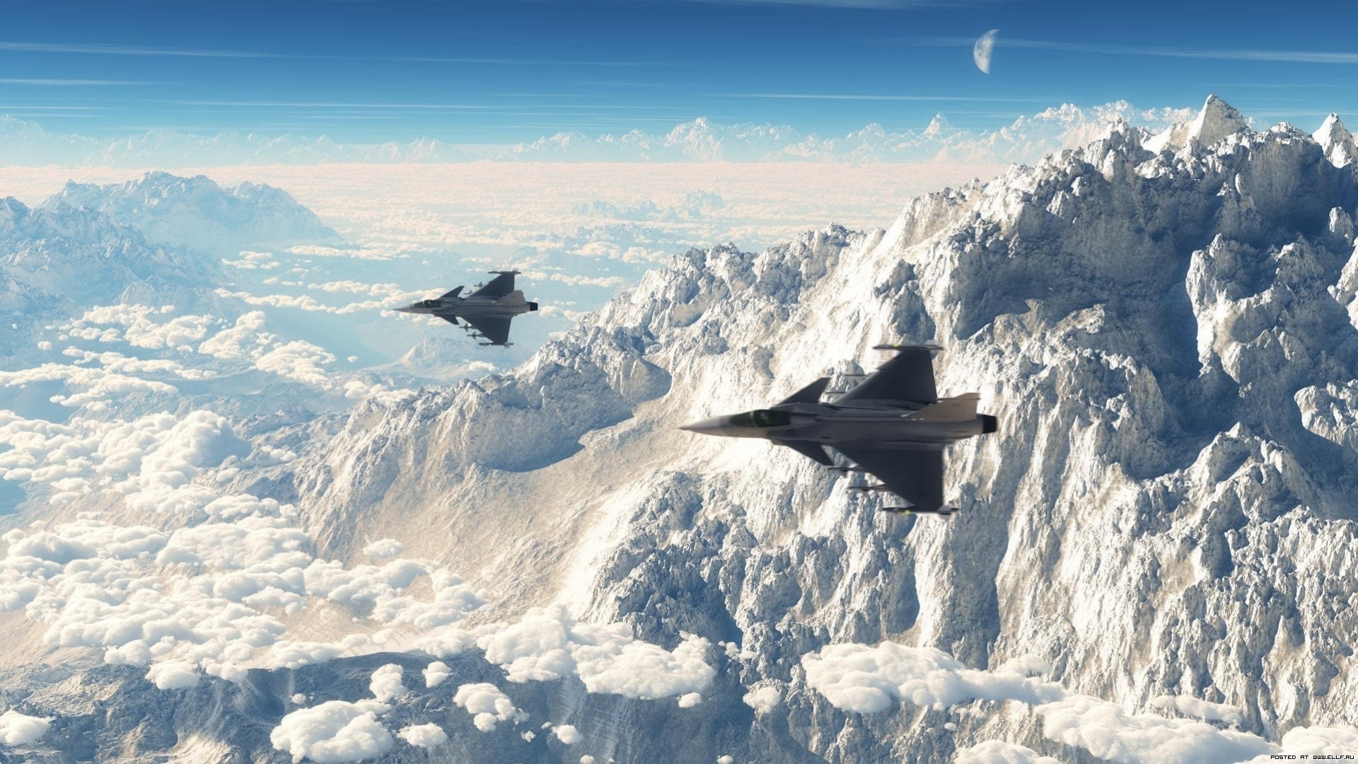 kämpfer berge luftfahrt saab jas 39 gripen