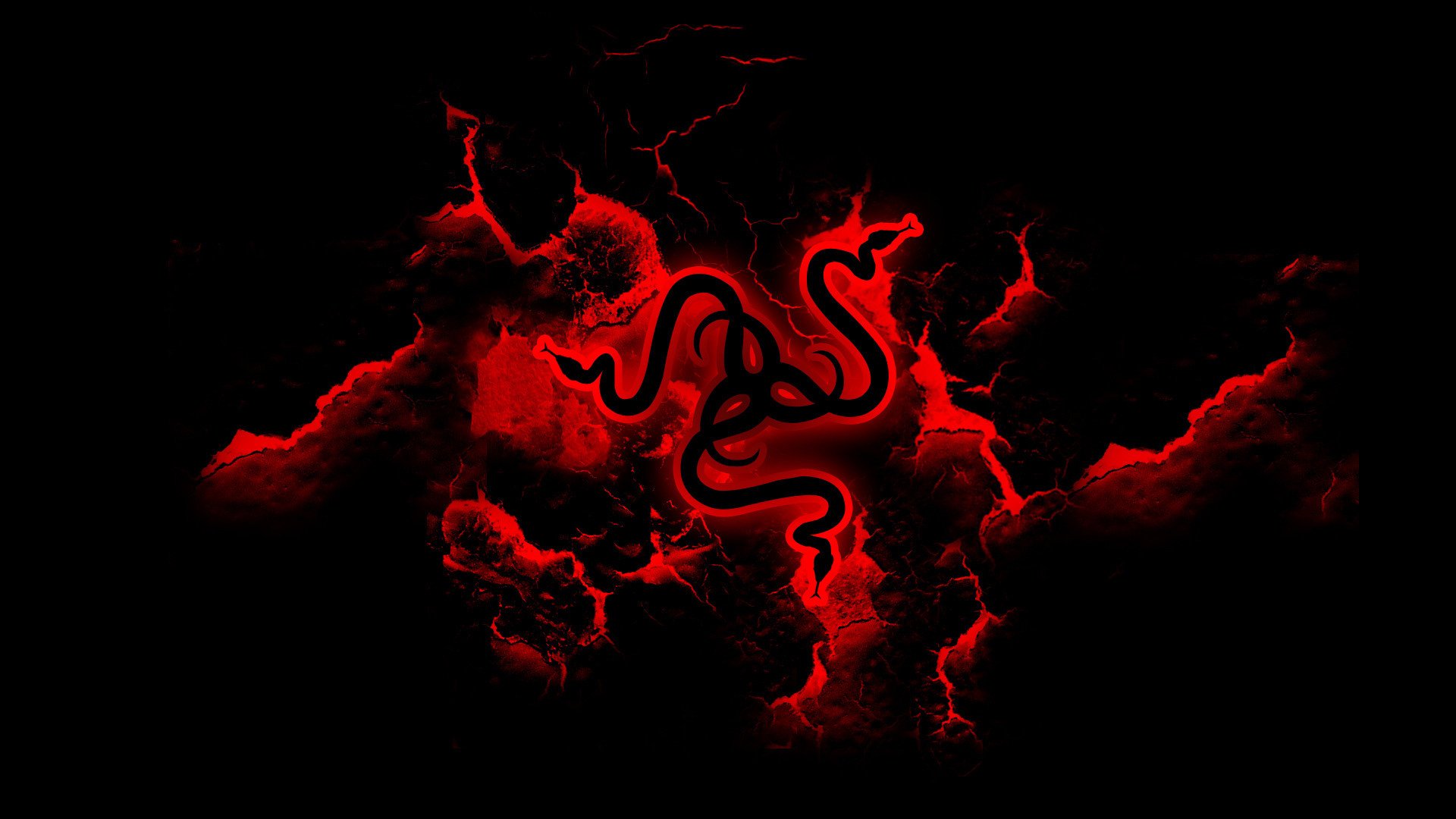 razer logotipo fondos de escritorio rojo