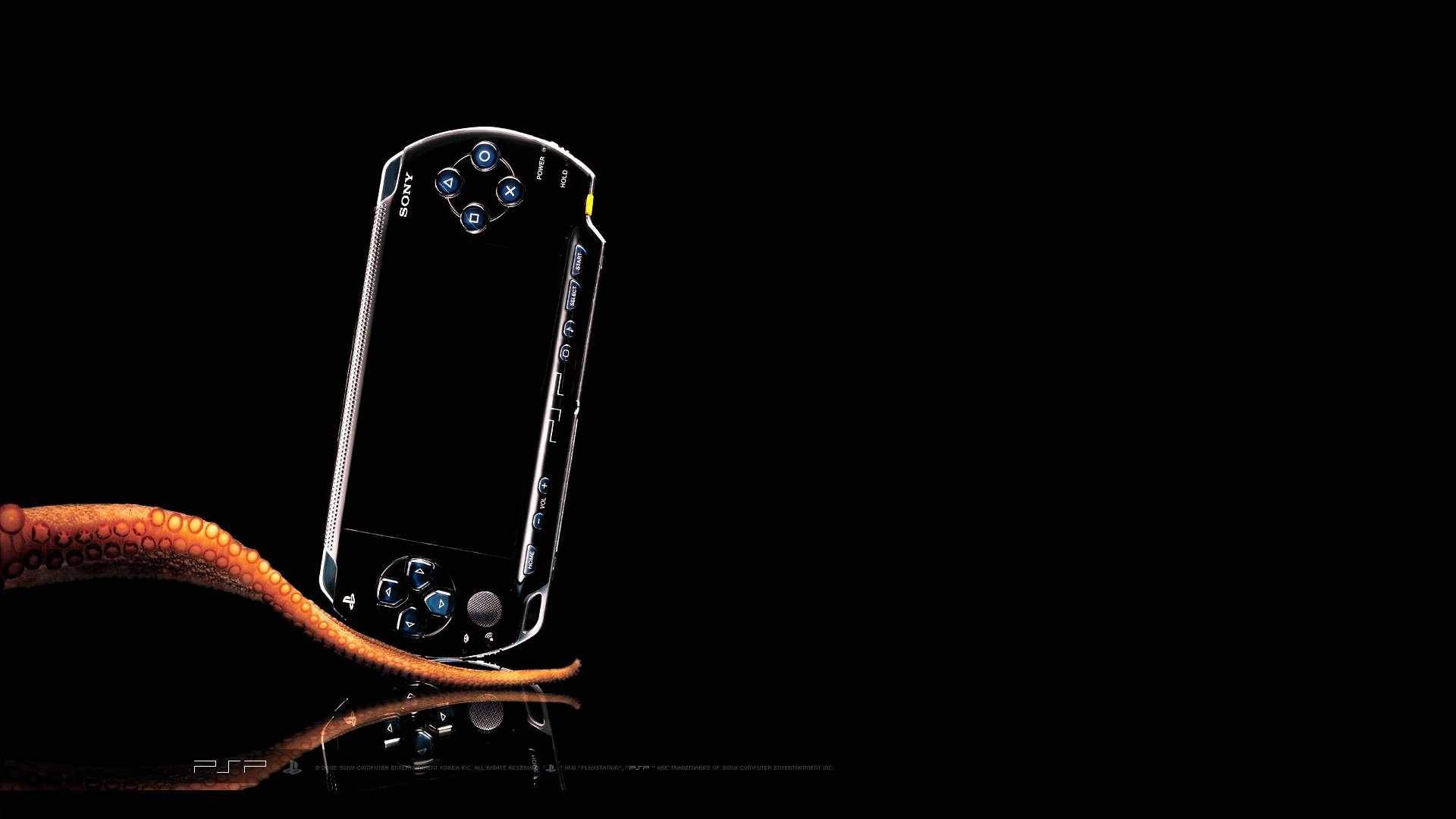 psp negro pulpo