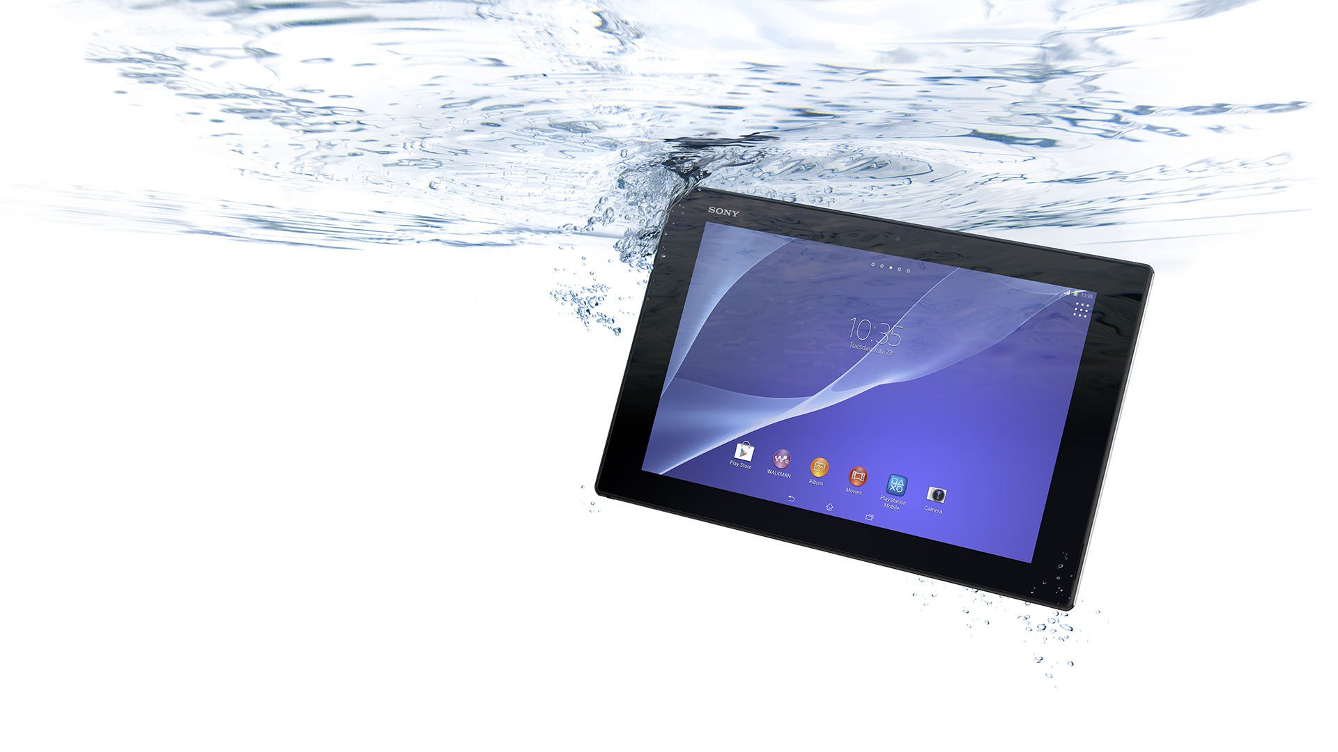 ony xperia tablette z2 wasser tablette blasen tablette