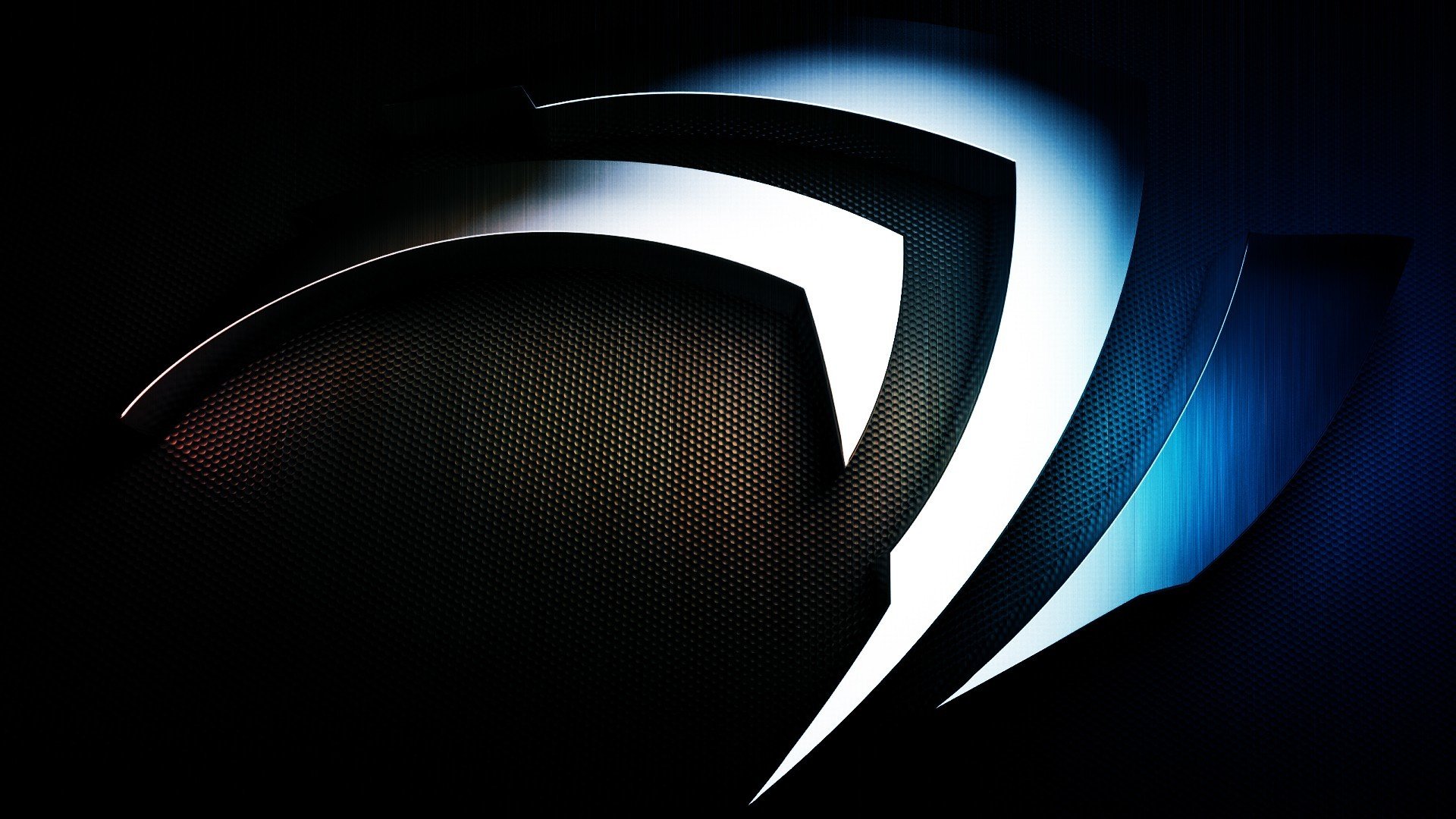 nvidia металлический логотип марка логотип технологии металлические фон