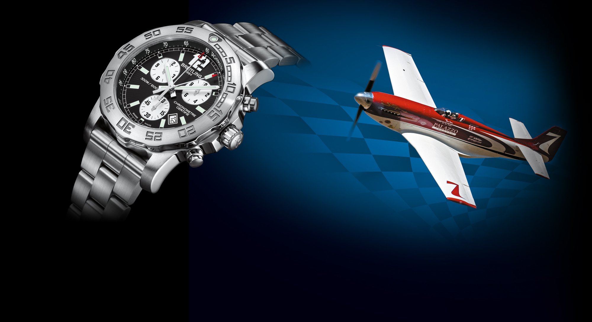 reloj breitling solt avión