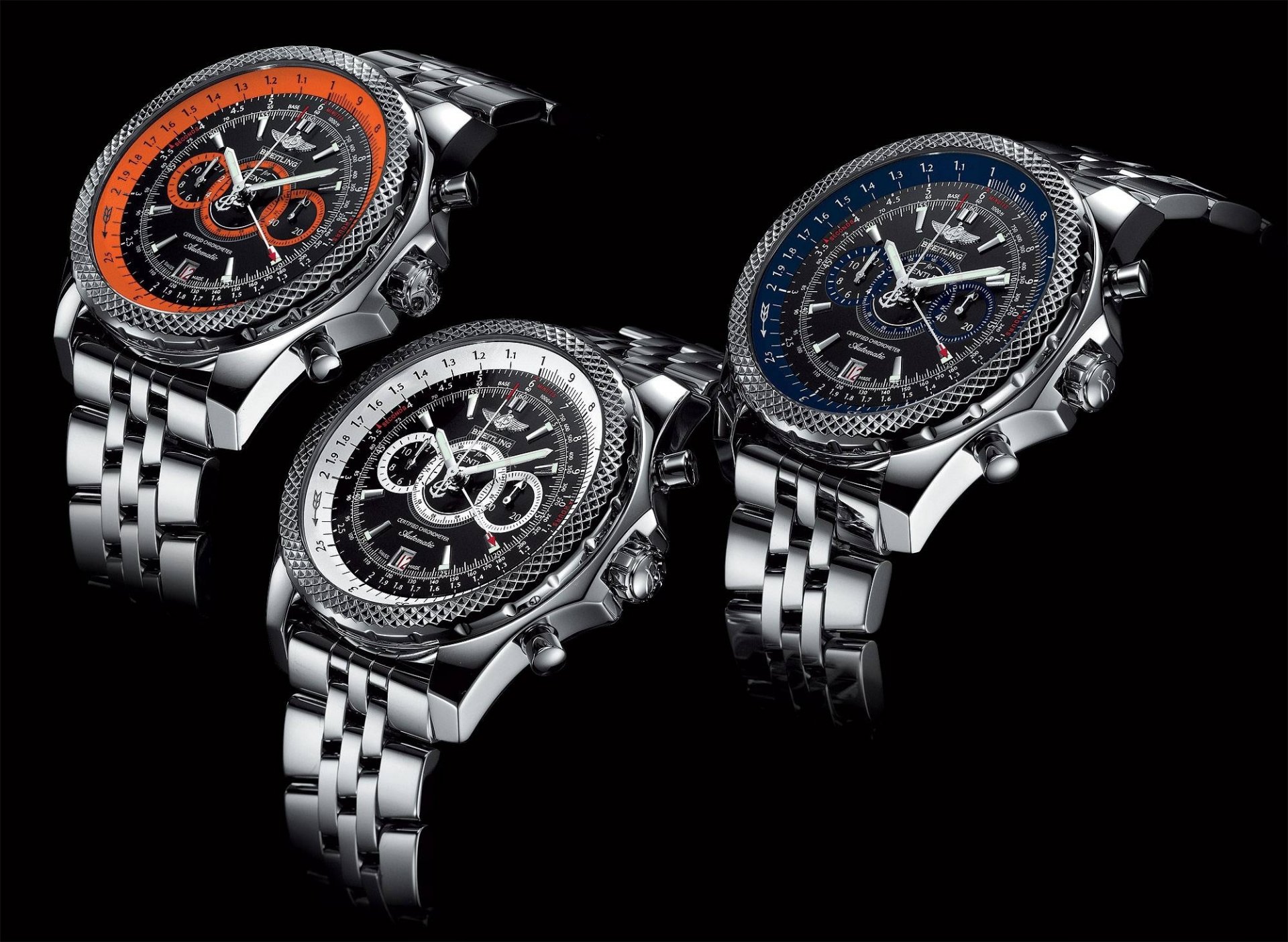 relojes breitling breitling bentley supersport trío