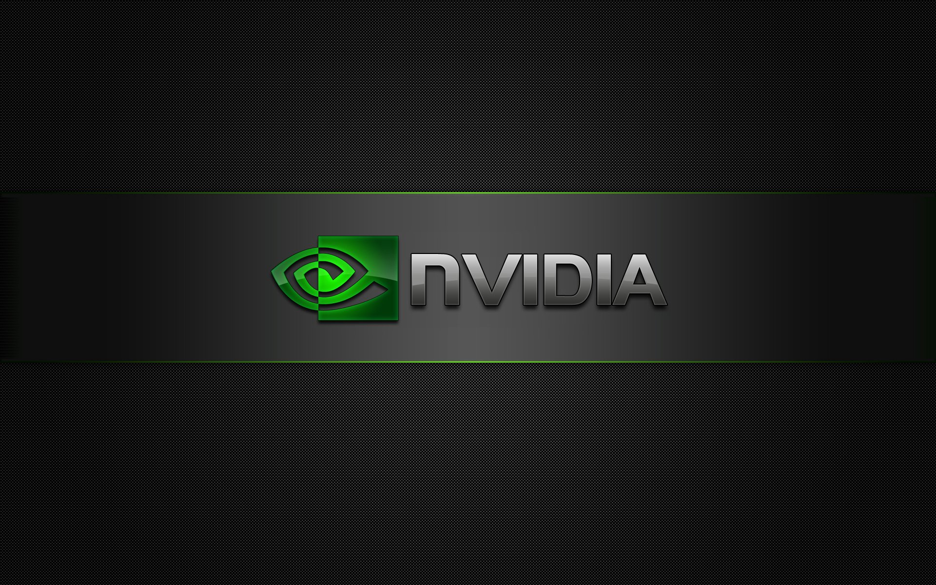 логотип nvidia зеленый черный