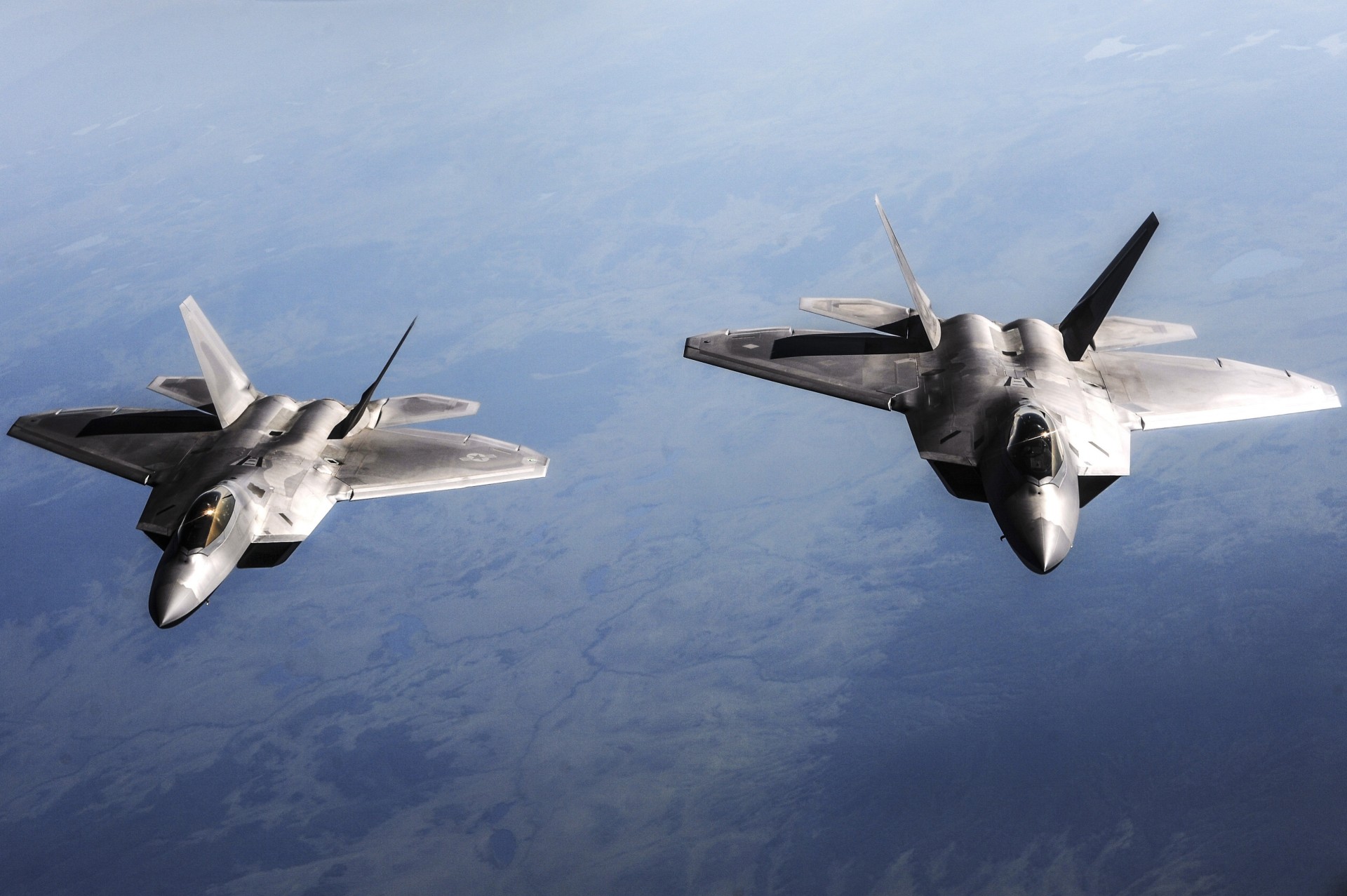 ciel avions f-22 raptor