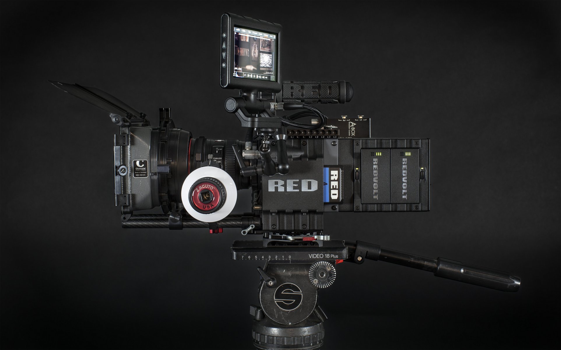 the camera red scarlet mysterium-x background