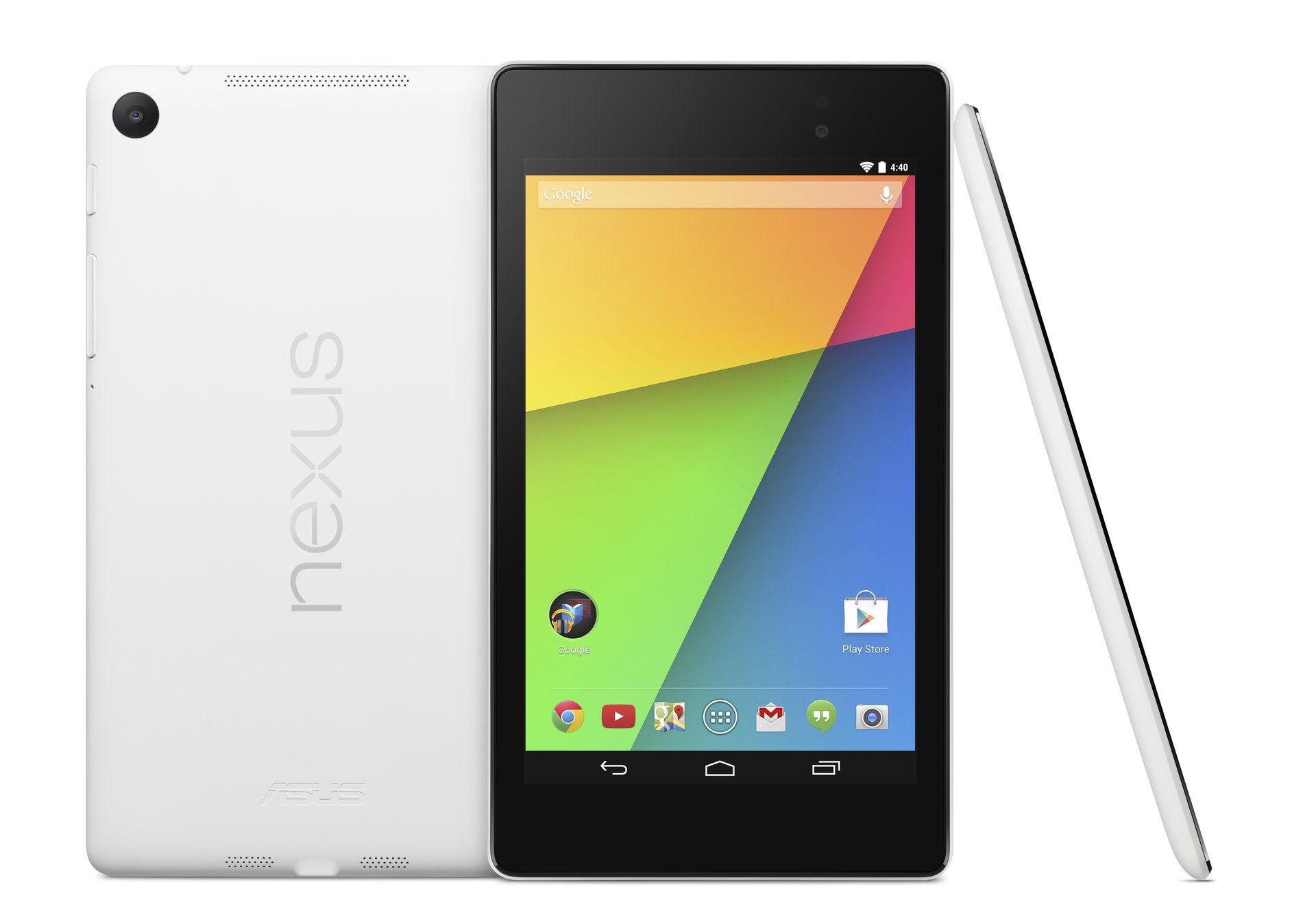 google nexus 7 2013 compressa compressa bianco android androide