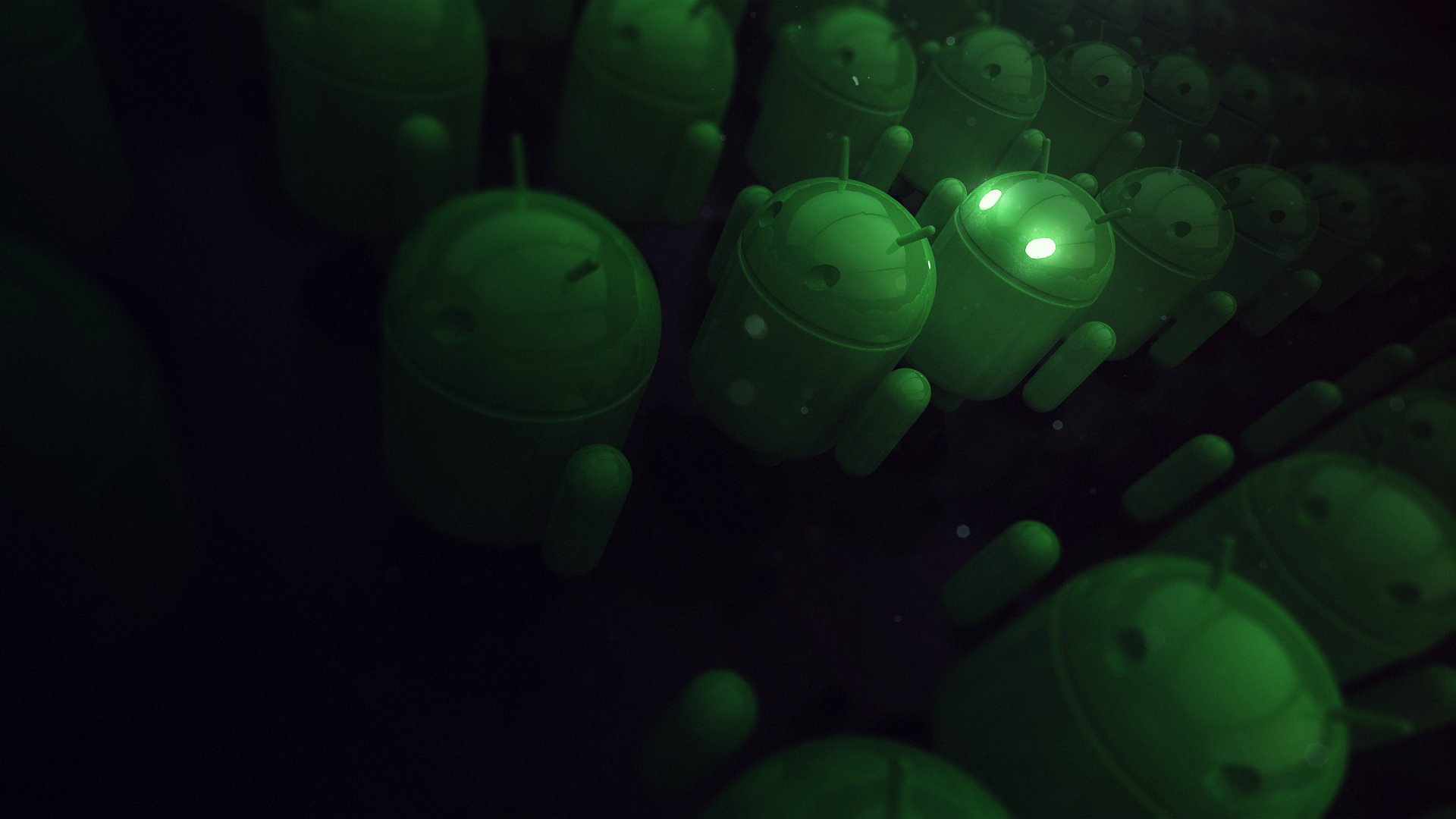 android android grün rendern