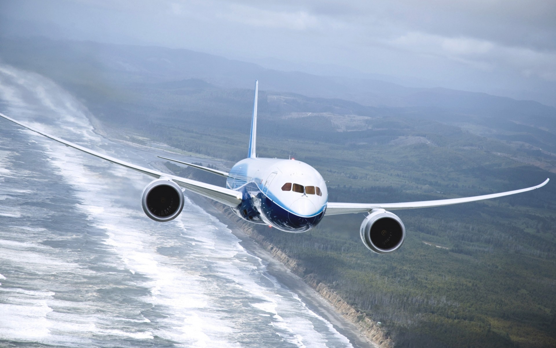 voler avion dans les airs boeing