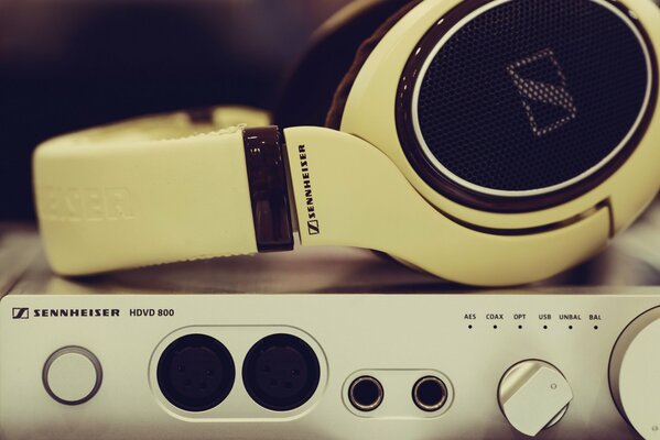 Sennheiser equipment. Headphones and equipment