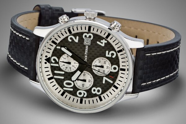 Montre Jack Pierre avec bracelet en cuir