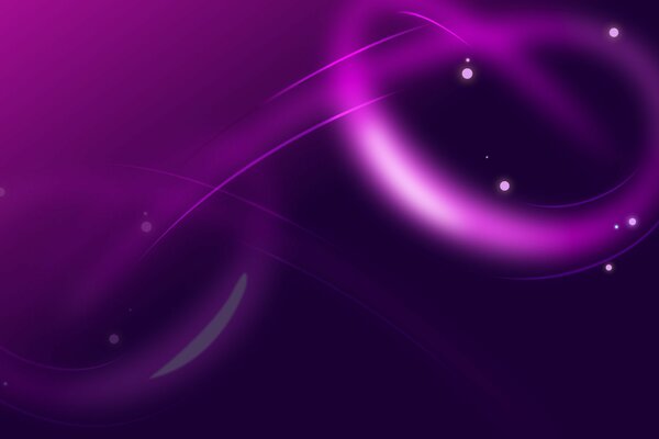 Futuristic purple outer space