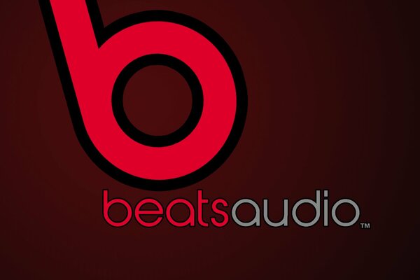 Beast audio Logo auf rotem Hintergrund