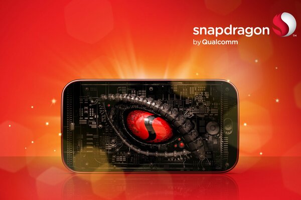 Smartphone with Snapdragon Qualcomm processor