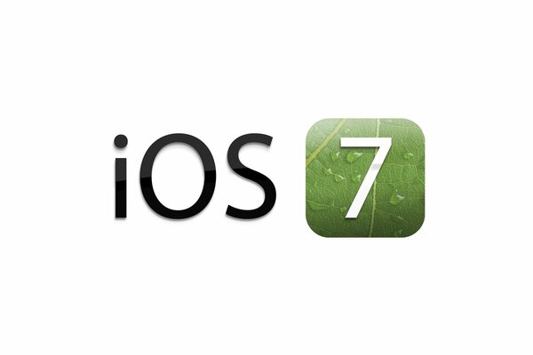 Das Logo des iOS-Betriebssystems. Ziffer 7 auf grünem Hintergrund