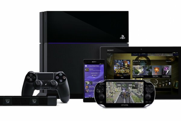 Console, Smartphone et tablette de sony