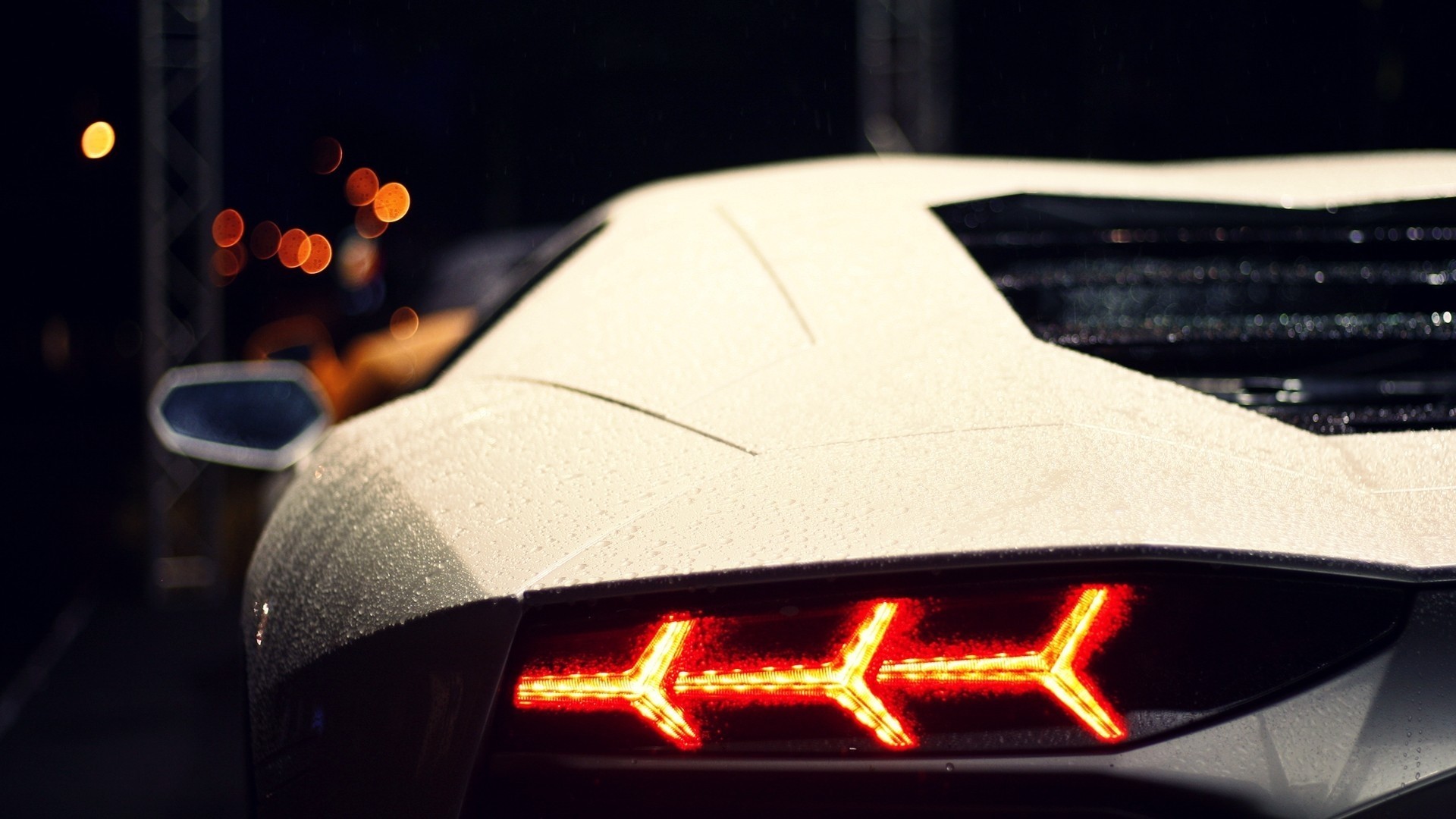 coche lamborghini macro negro aventador