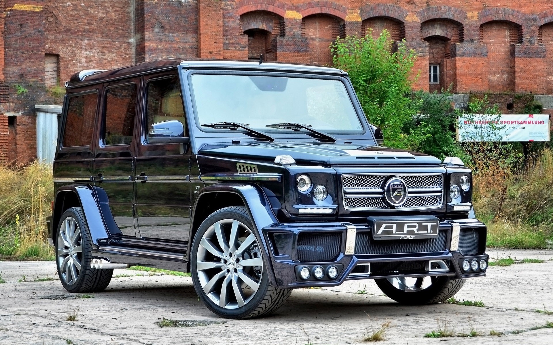 tuning kunst g55 amg mercedes-benz