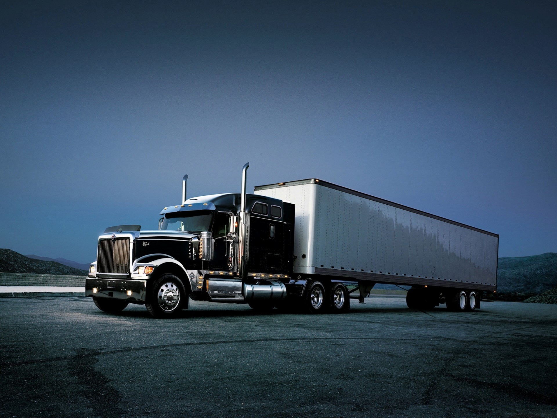 peterbilt camión carro diesel