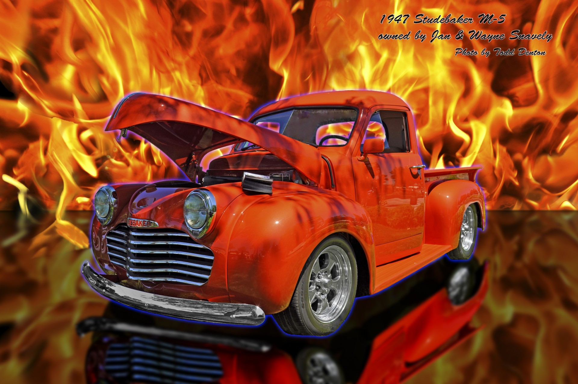 photo todd denton art todd denton 1947 studebaker pickup todd demon