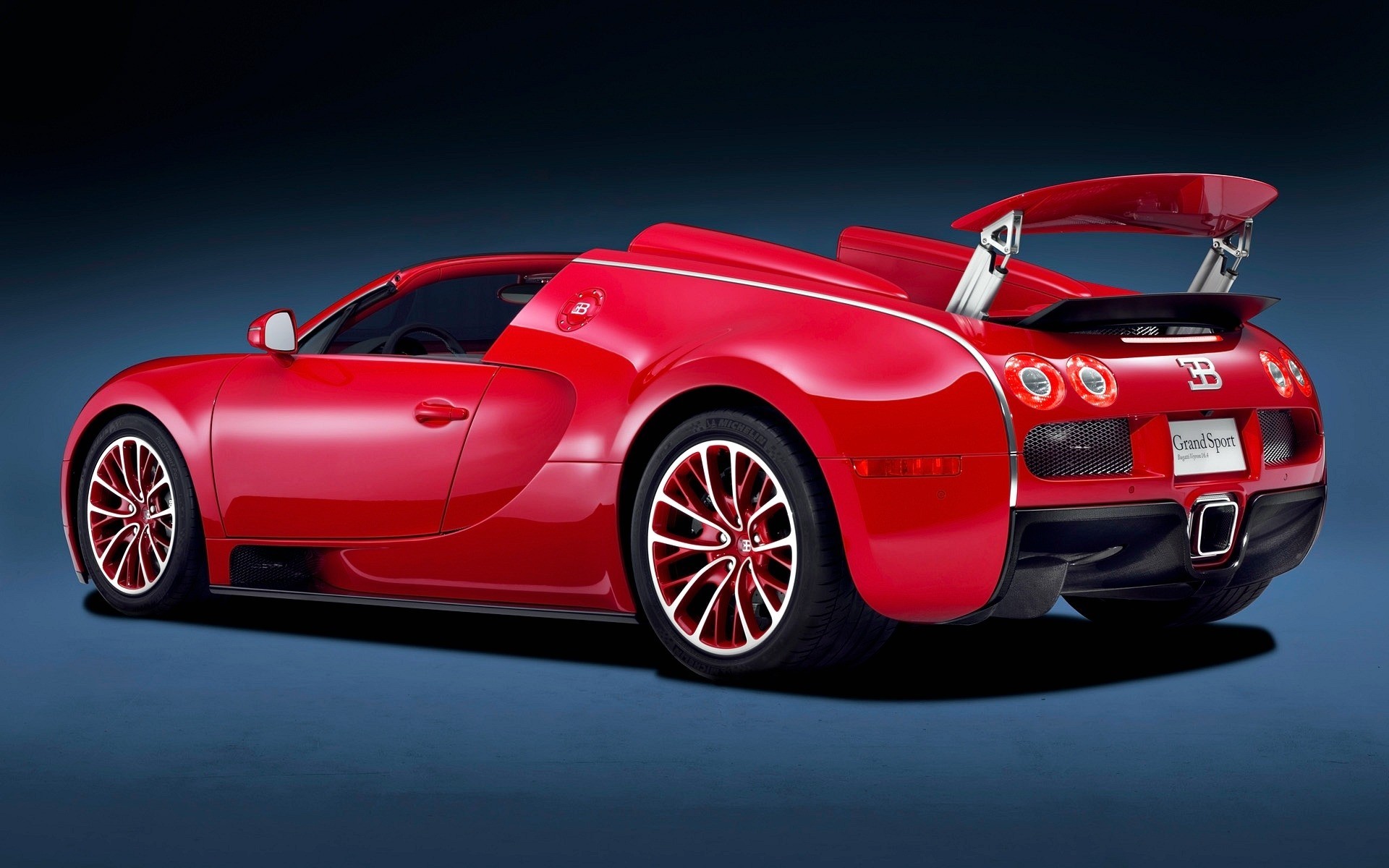 veyron rouge bugatti voitures