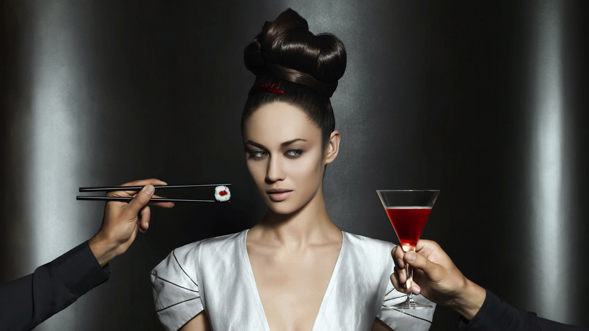 olga kurylenko olga kurylenko kalendarz campari 2010