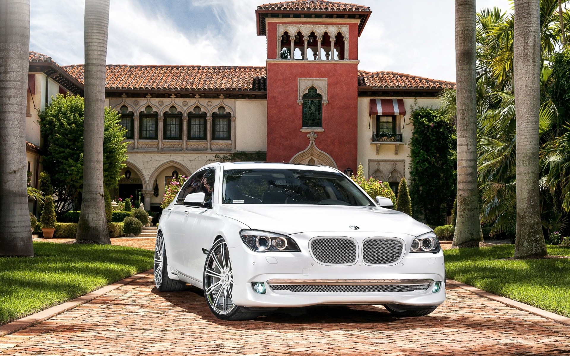 bmw white sports car vehicle