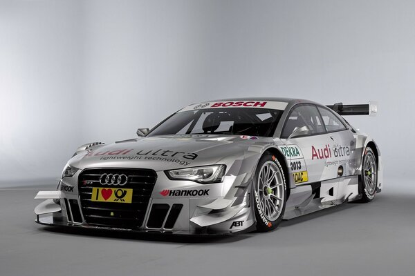 Racing car from Audi company