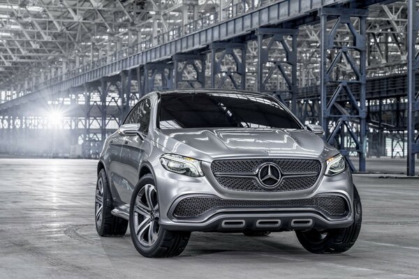 Mercedes benz, SUV, vue de face