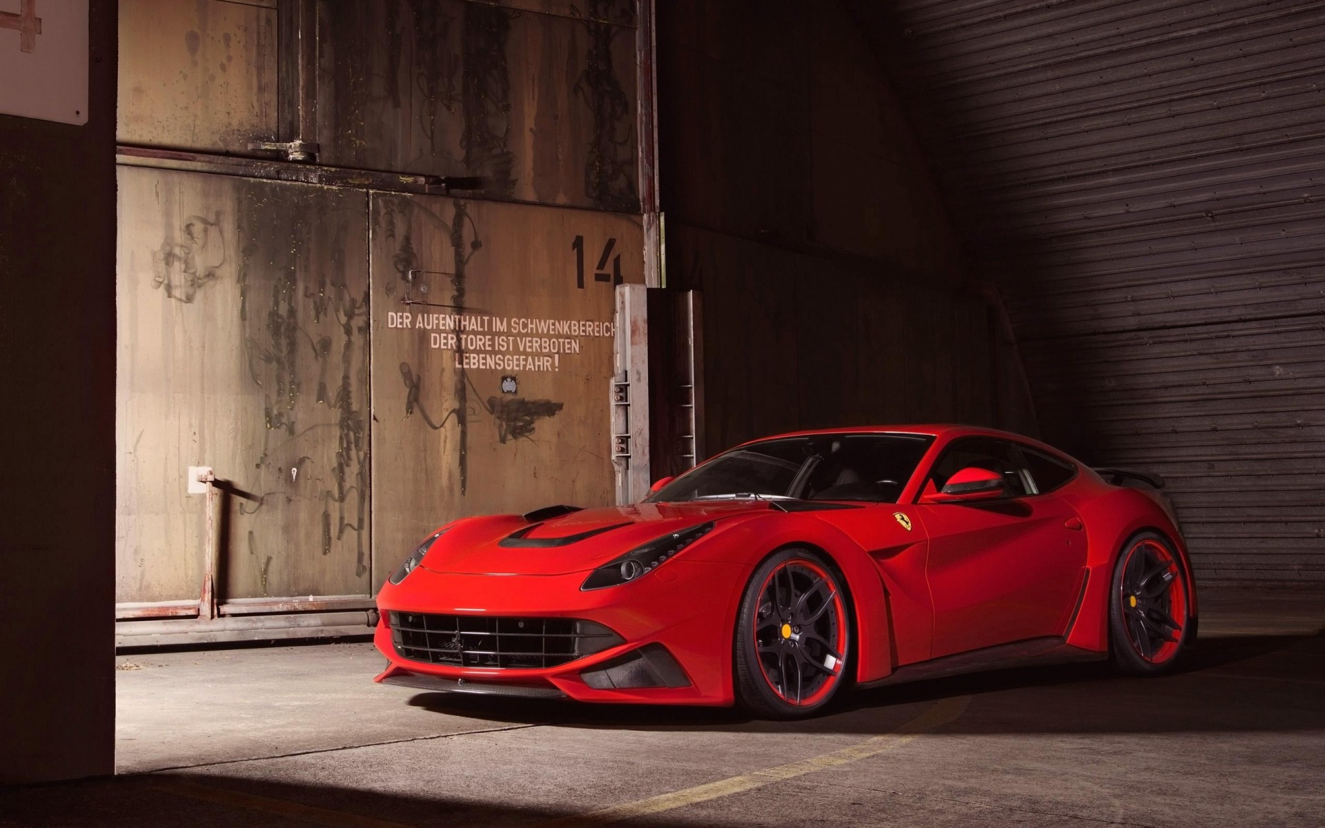 vehicles 2014 red ferrari