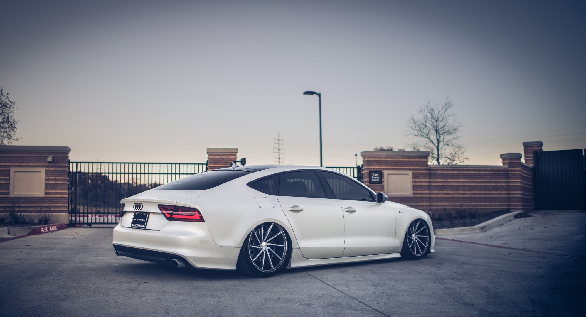 a7 tuning llantas vossen audi faros