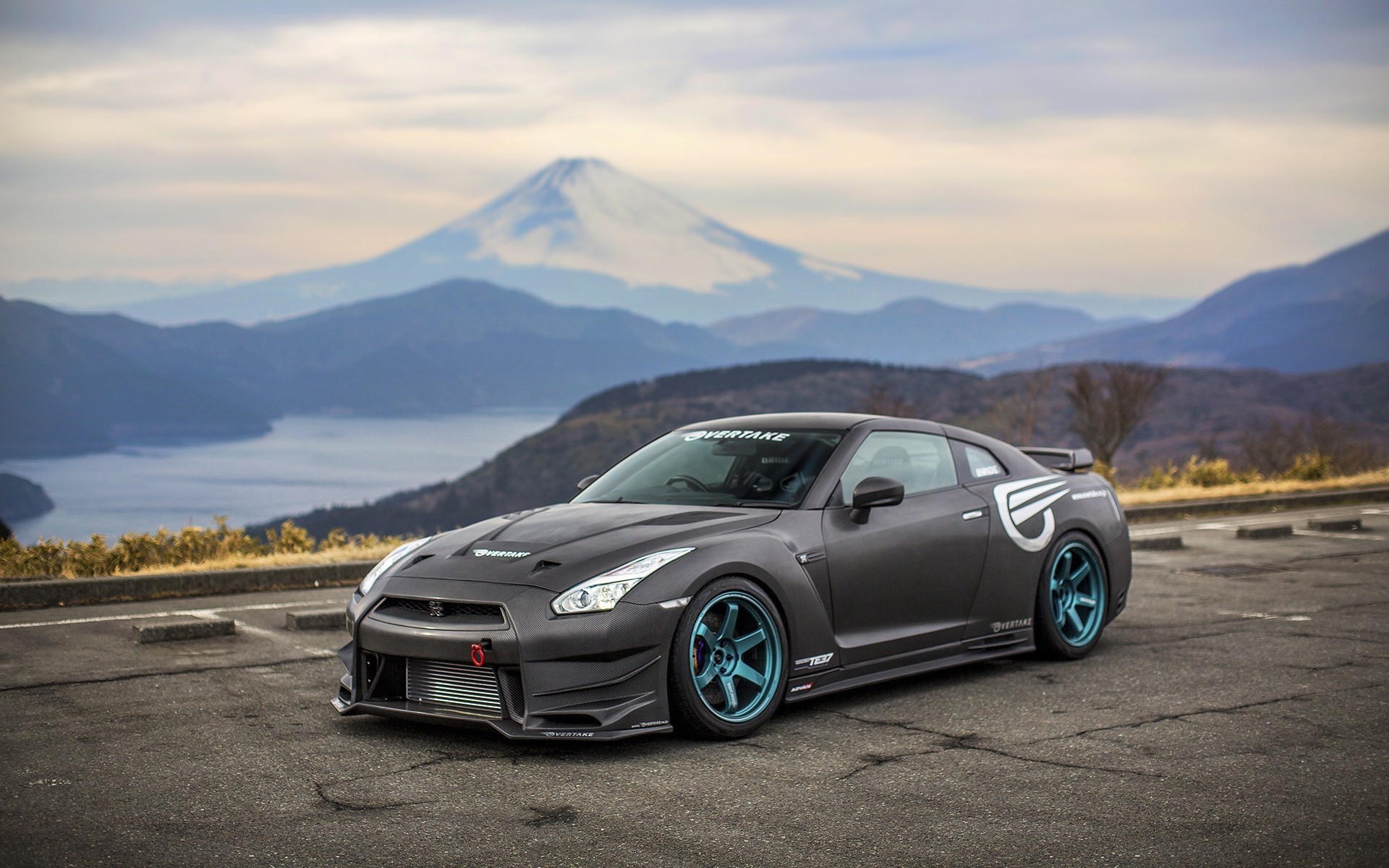 tuning voiture carbone nissan gt-r auto papier peint tuning